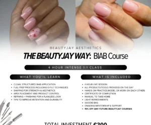 BIAB Masterclass. Small Group or 1:1 | 3.5 Hours